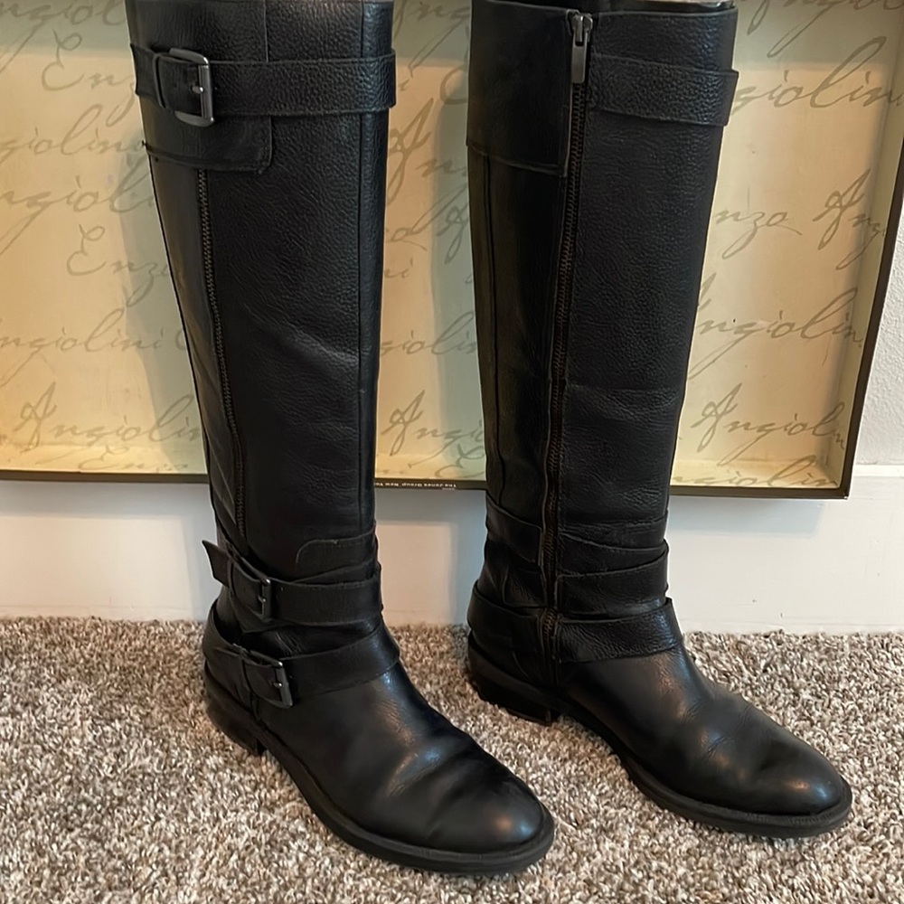 Enzo Angiolini Black leather boots